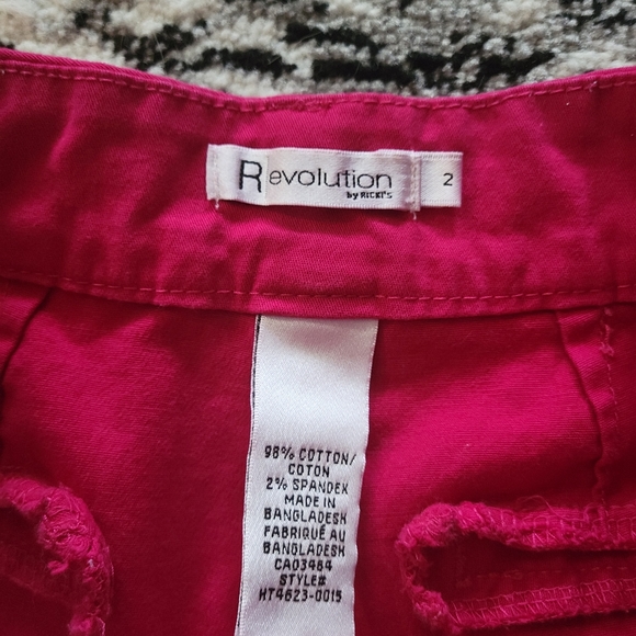 Revolution by Ricki's Pink Shorts Size 2 - Picture 5 of 11